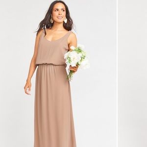Show Me Your Mumu Bridesmaid Dress - Kendall/Dune